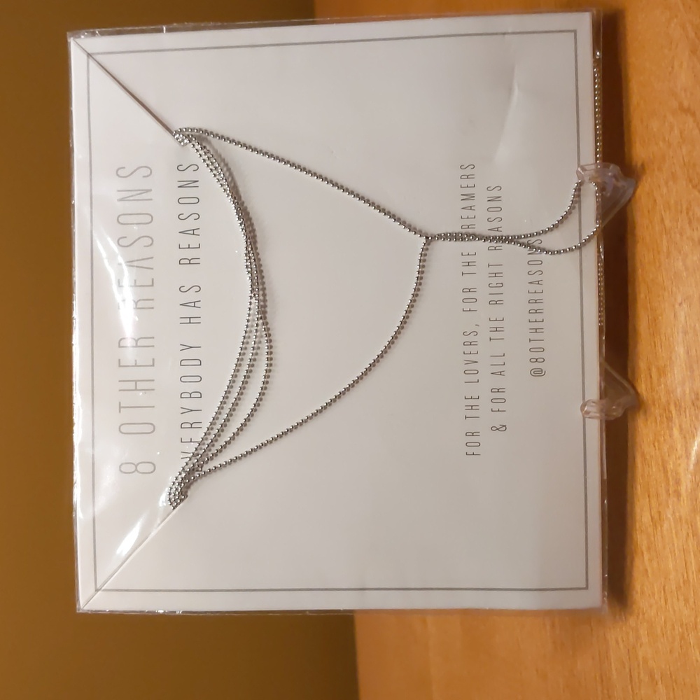 8 other reasons Silver "nine lives" choker